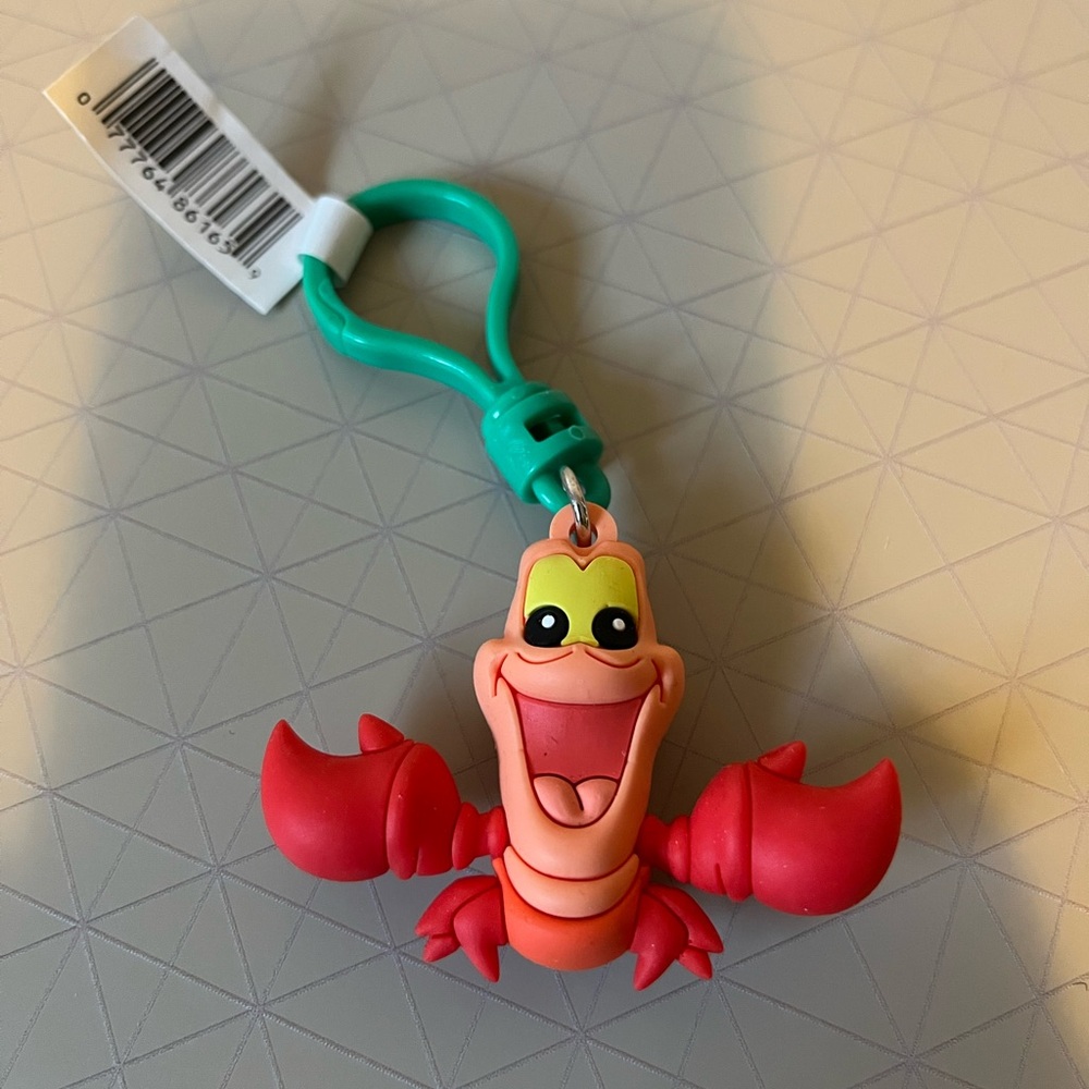 Disney The Little Mermaid Sebastian Figural Bag Clip